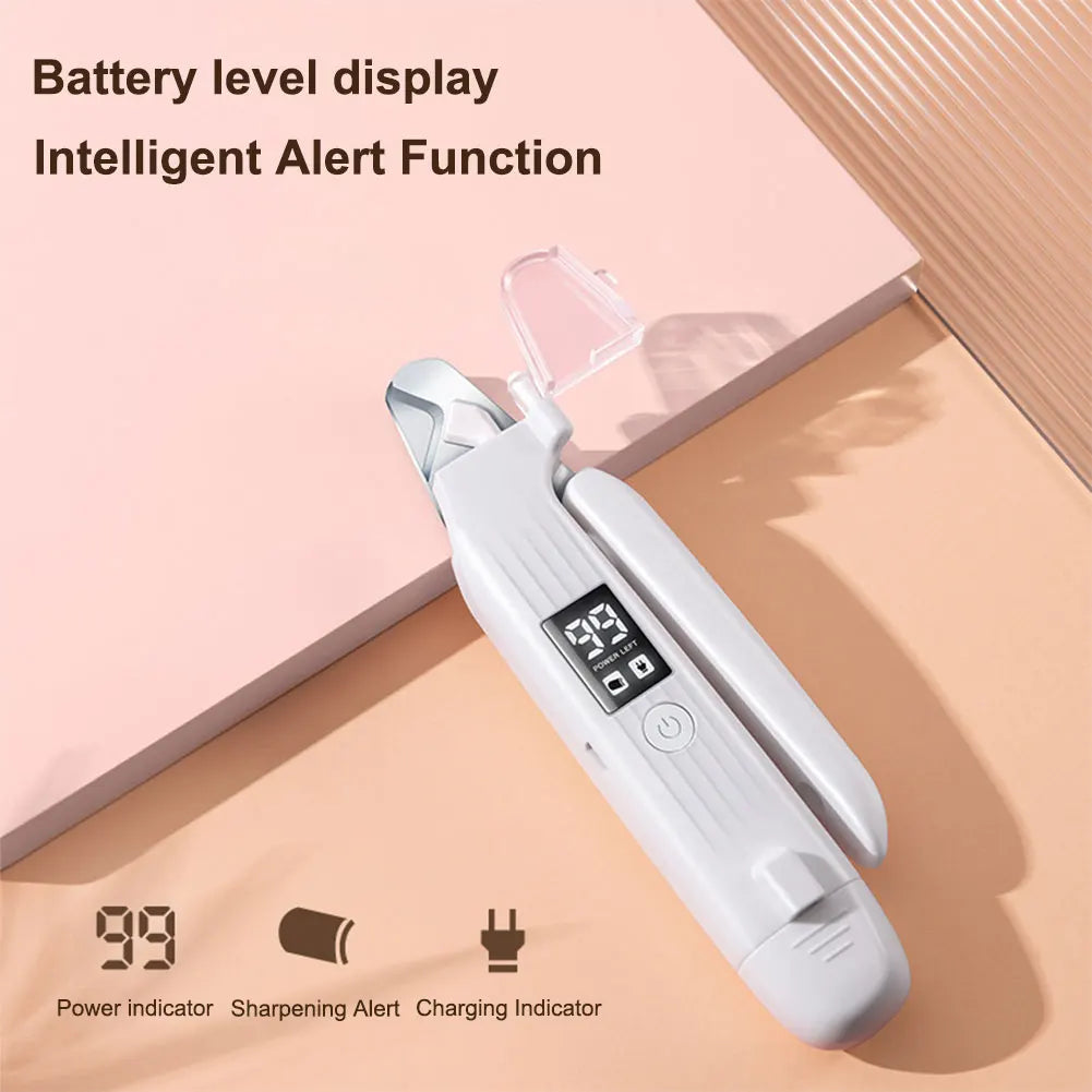 2 in 1 Electric Pet Nail Tool Rechargeable Pet Toenail Clippers