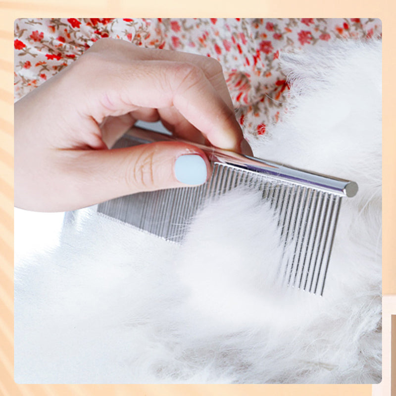 Cats/Dogs Wool Pet Hair Deshedding Brush Set Comb