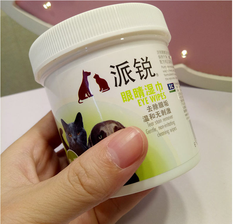 Pet tear wipes Teddy Bear Xiong Bomei cat eye stain cleaning tissues
