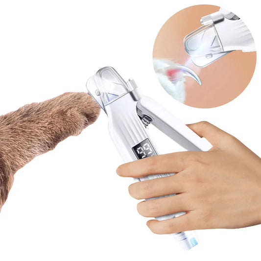 2 in 1 Electric Pet Nail Tool Rechargeable Pet Toenail Clippers