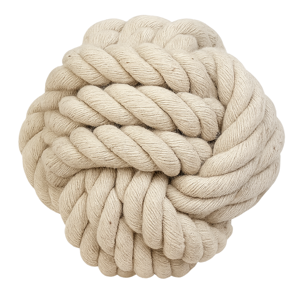 Braided Rope Dog Toy – Tough Chew & Tug for Medium to Large Dogs